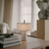 Margin Portabel Lampa | Beige Canvas