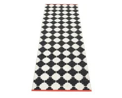 Marre gångmatta Black Coral Stripe 70x150