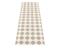 Marre gångmatta Mud Turquoise Stripe 70x150