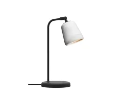 Material Bordslampa Vit marmor