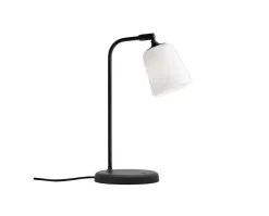 Material Bordslampa Vitt opalglas