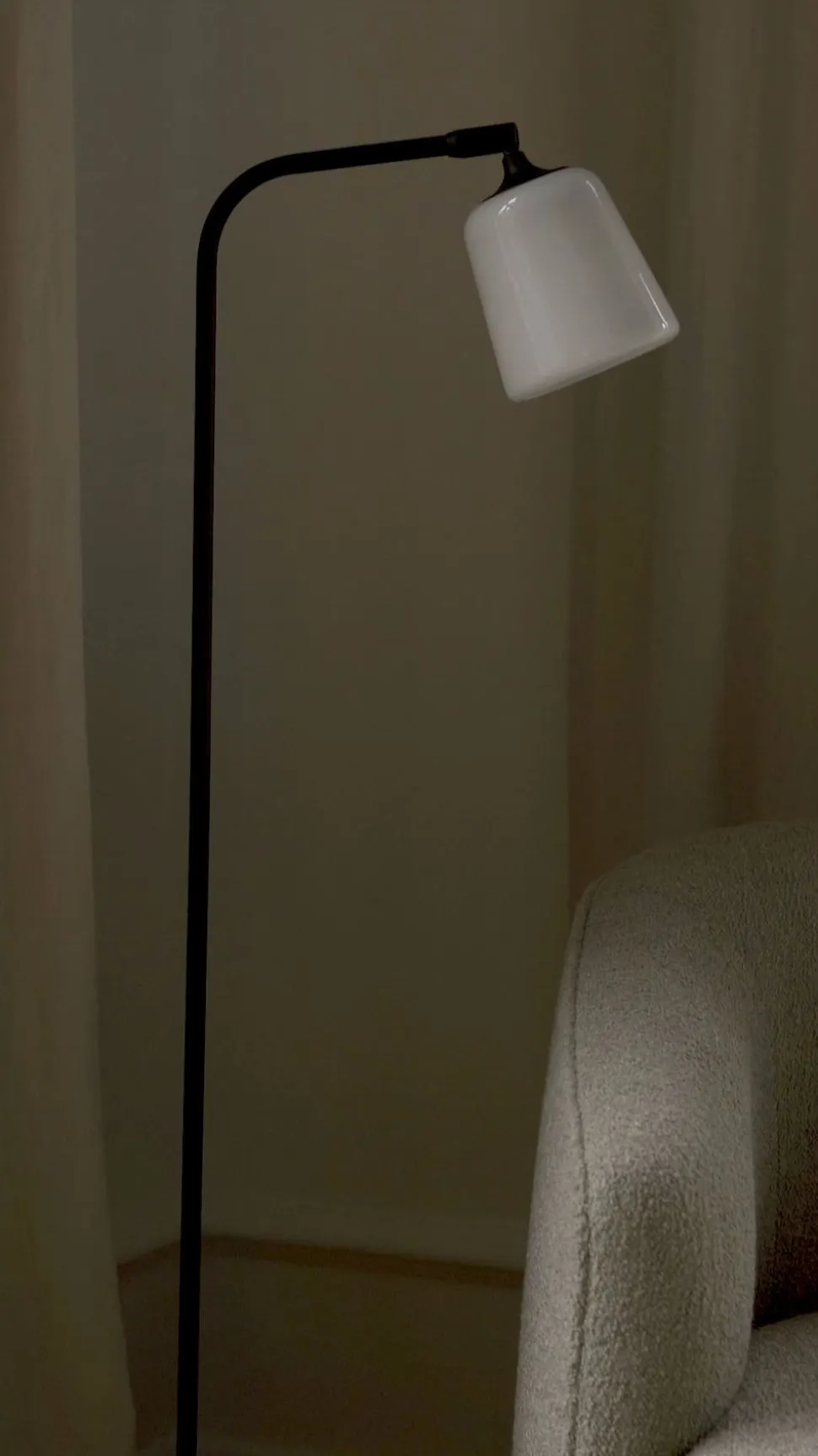 Material Golvlampa | Vit Marmor