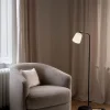 Material Golvlampa | Vitt Opalglas