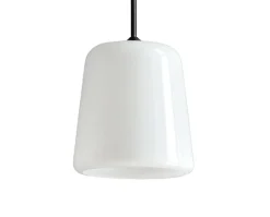 Material Pendel Vitt opalglas