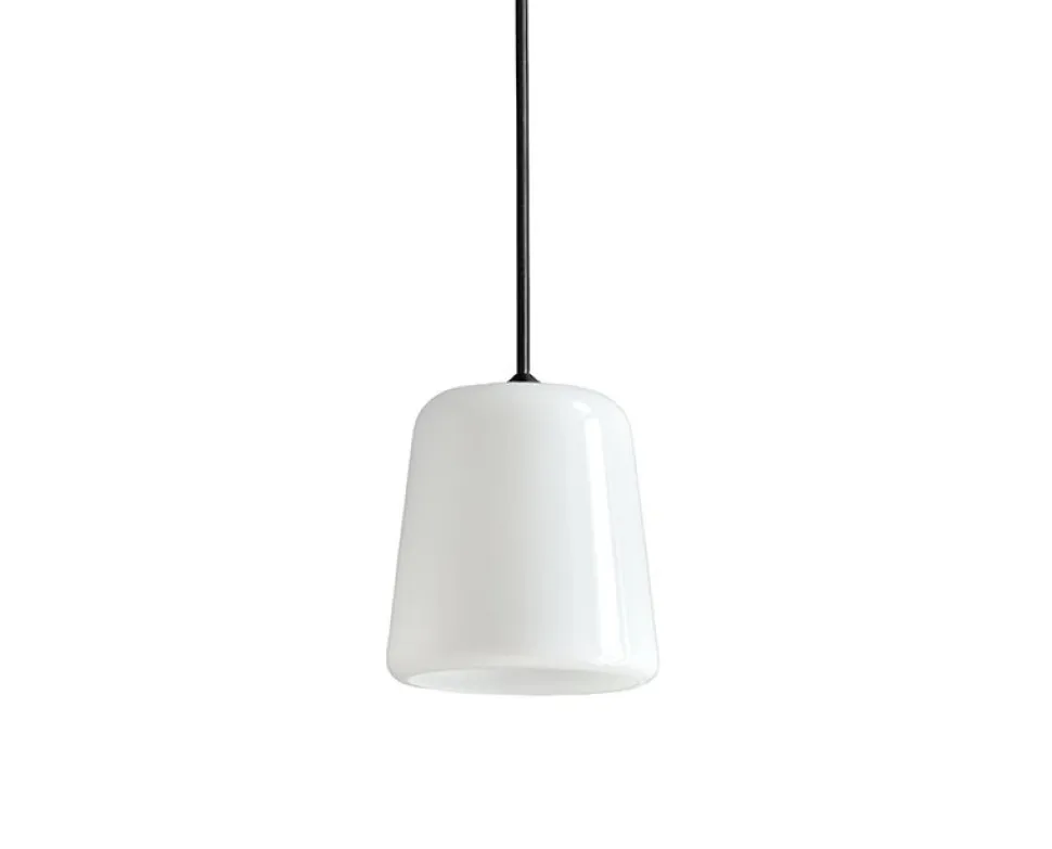Material Pendel Vitt opalglas