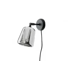 Material Vägglampa Rostfritt stål