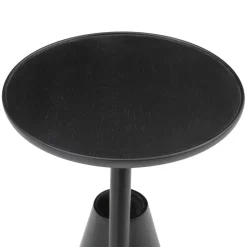 Mate Sidobord Ø38 | Svartbetsad Ek