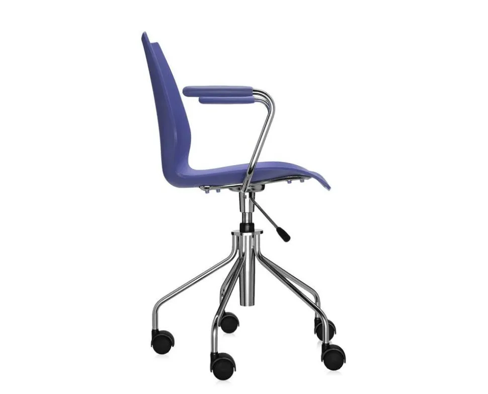 Maui karmstol med hjul | Navy Blue