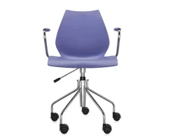 Maui karmstol med hjul | Navy Blue