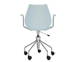 Maui karmstol med hjul | Pale Blue