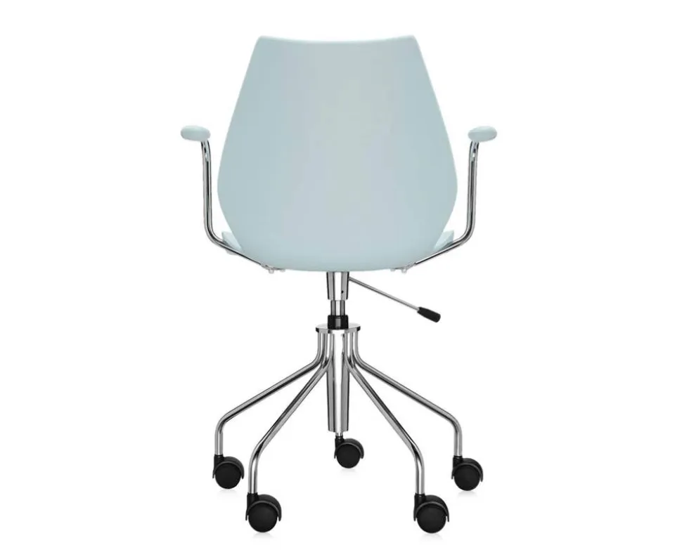 Maui karmstol med hjul | Pale Blue