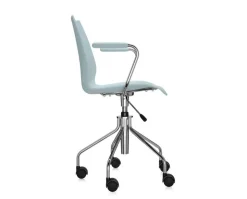 Maui karmstol med hjul | Pale Blue