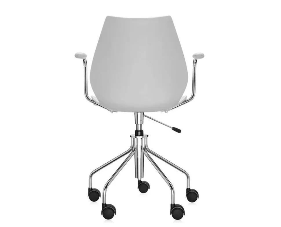 Maui karmstol med hjul | Pale Grey