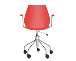 Maui karmstol med hjul | Purple Red