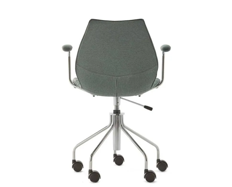 Maui karmstol med hjul | Soft Noma | Green