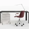 Maui karmstol med hjul | Soft Noma | Grey