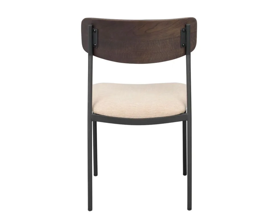 Maymont Stol | Brun Ek | Ljusbeige