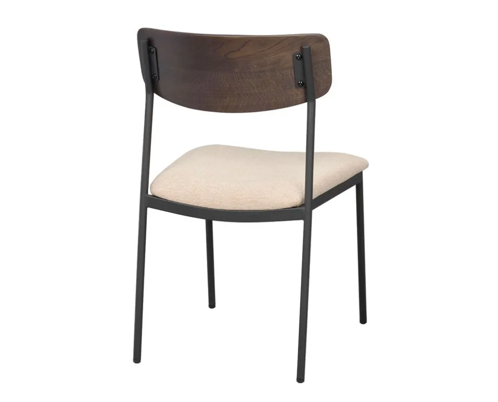 Maymont Stol | Brun Ek | Ljusbeige