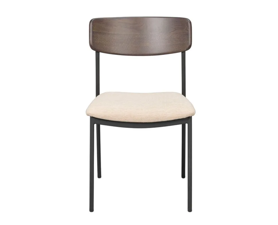 Maymont Stol | Brun Ek | Ljusbeige