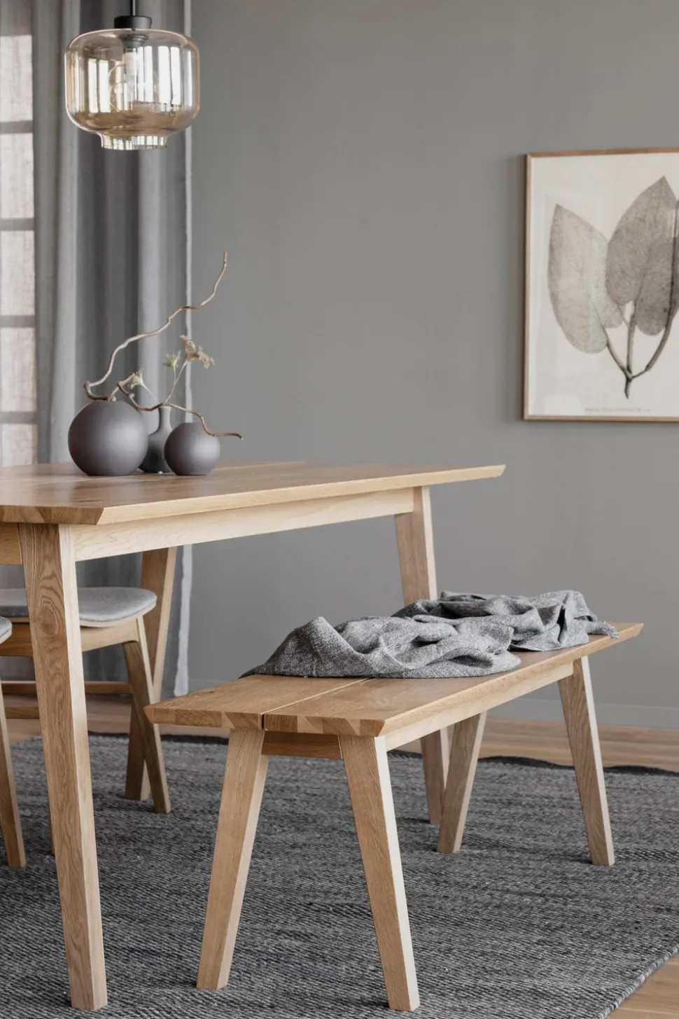 Melfort Sittbänk | Ek
