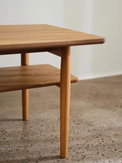Melodi Soffbord 130 | Rökt Ek
