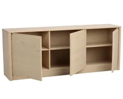 Melstone Sideboard H70 | Vitpigmenterad Ek