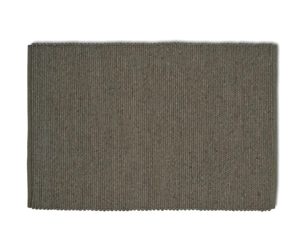 Merino Dörrmatta 60x90 Mörkgrön