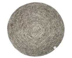 Merino Matta Rund 160 Grå