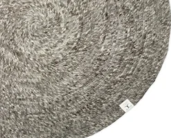 Merino Matta Rund 160 Grå