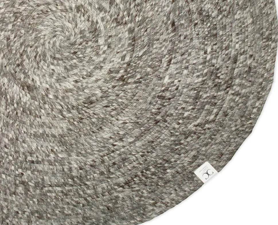 Merino Matta Rund 160 Grå