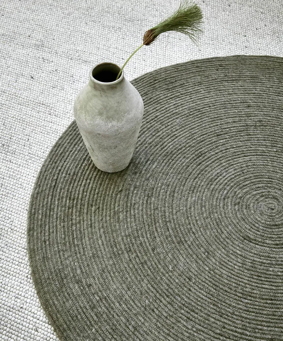 Merino Matta Rund 160 Grön