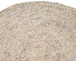 Merino Matta Rund 160 Naturbeige