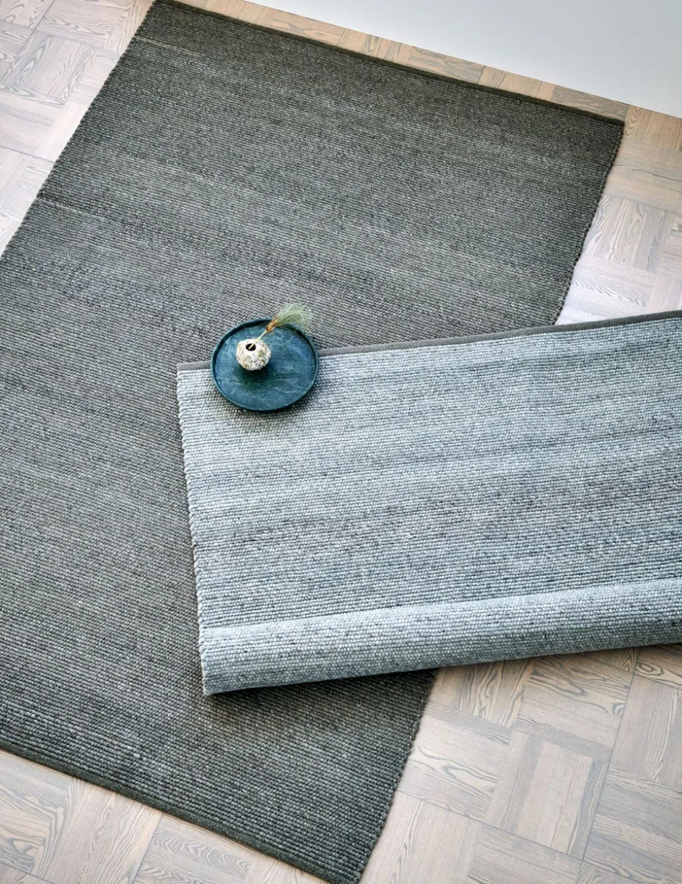Merino Matta 140x200 Mörkgrön