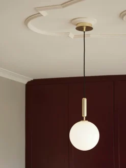Miira 1 Pendel Large | Brass/Opal