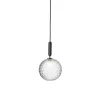 Miira 1 Pendel Large | Rock Grey/Optic Clear