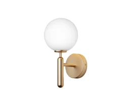 Miira Vägglampa | Brass/Opal