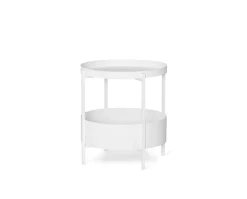 Milano Brickbord Ø50 cm | Vit