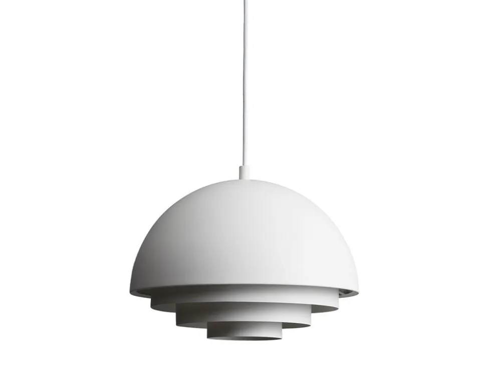 Milieu Colour Mini Pendel | Clear White
