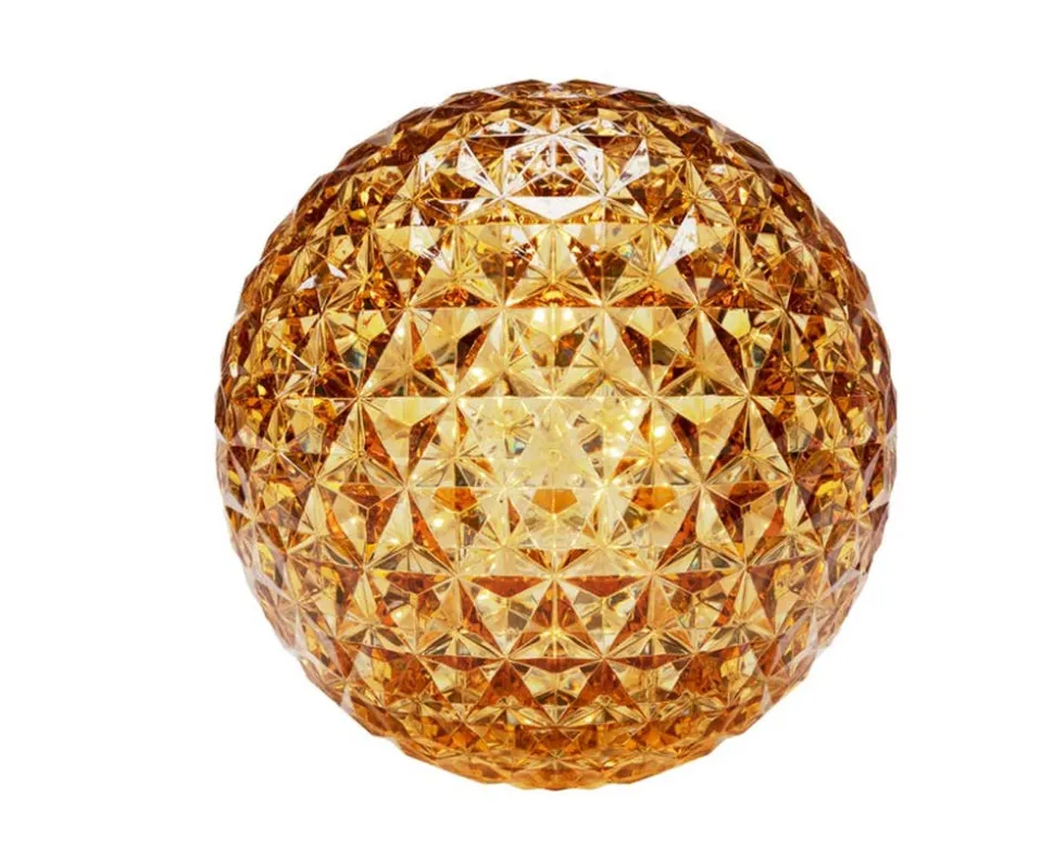 Mini Planet Lampa | Amber | Nätansluten