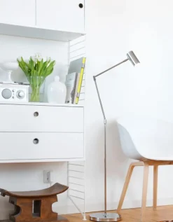 Minipoint Golvlampa Ställbar | Svart