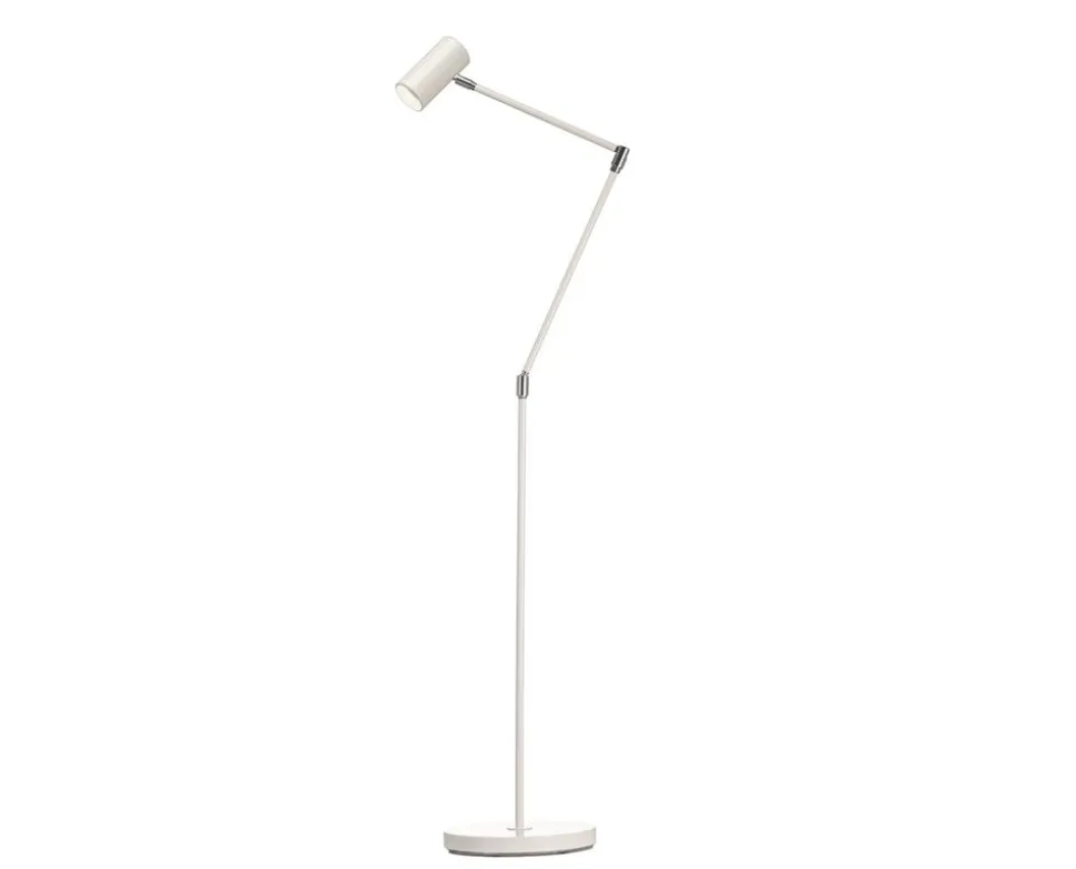 Minipoint Golvlampa Ställbar | Vit