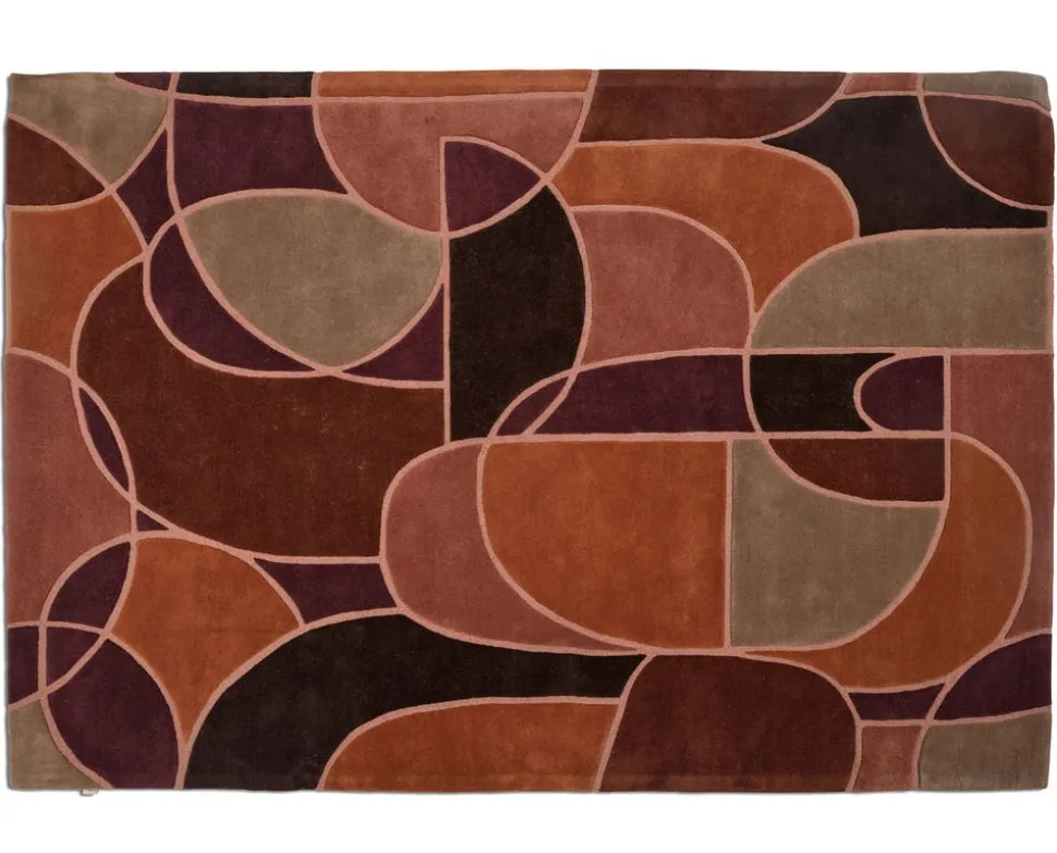 Modern Abstract Matta 200x300 Multi Rost