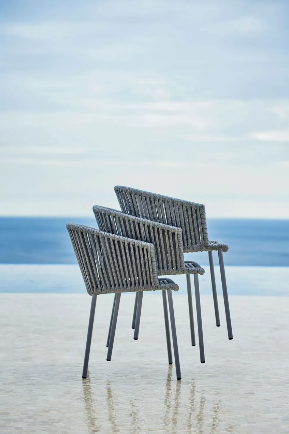 Moments Stol | 4 ben | Grey