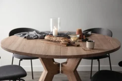 Monogram Matbord | Runt