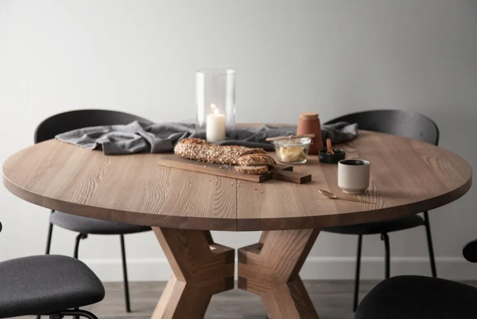 Monogram Matbord | Runt