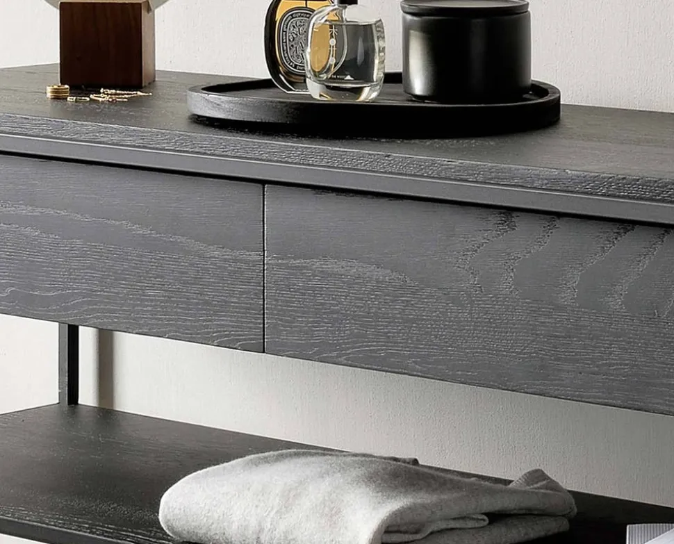 Monolit Konsolbord | Svart Ek