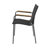 Mood Classic Karmstol | Textil / Teak | Aluminium