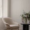 Moon Loungebord Ø60 Oljad Ek