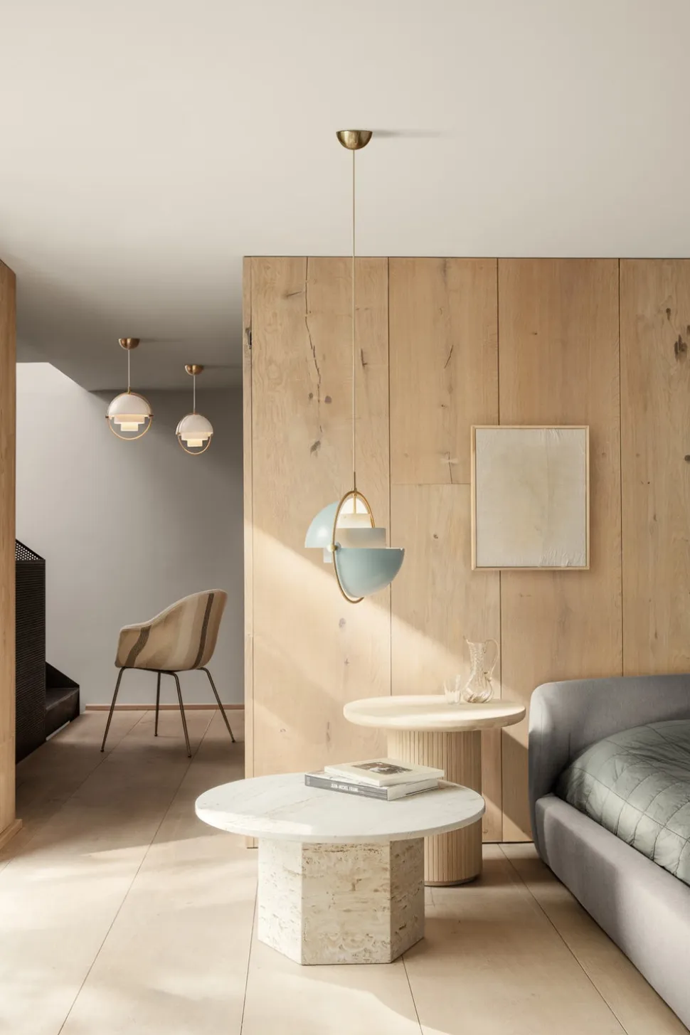 Moon Loungebord Ø60 Oljad Ek