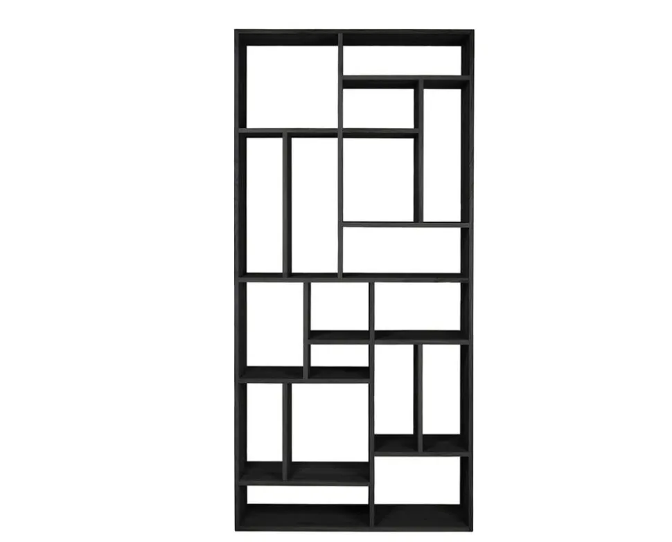 M-Rack Hylla | Svart Ek | 104 cm